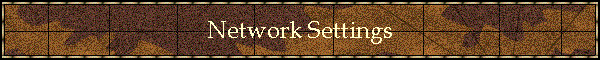 Network Settings